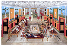 Artist's Rendering of Triclinium Dining